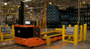 JBT Unit Load Lift Deck AGV