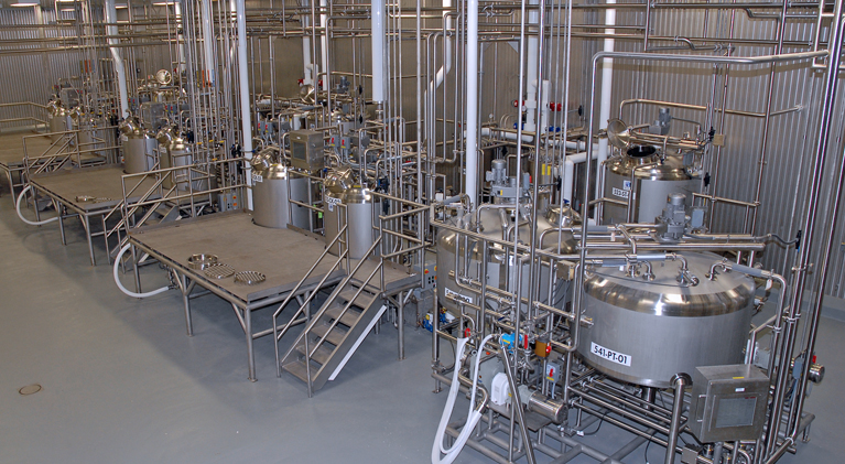 JBT’s commercial kitchen solutions production line