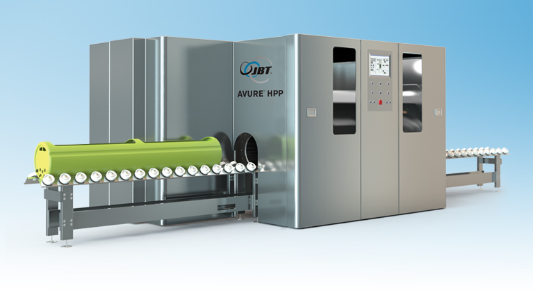 JBT Avure HPP high pressure processor for pharmaceutical manufacturing