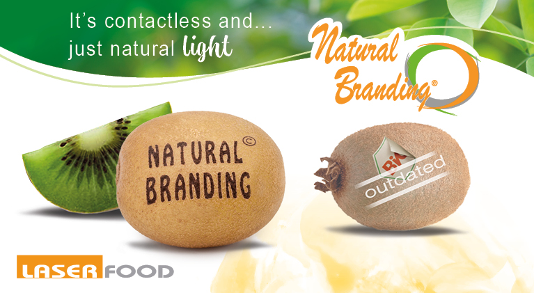 Natural Branding on Kiwi Fruits | JBT LaserFood