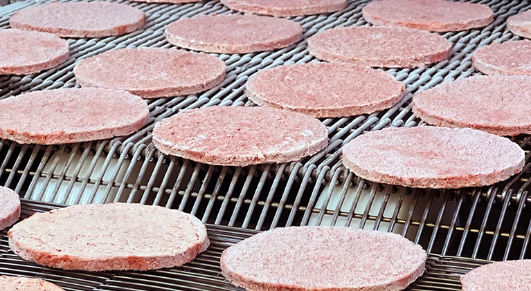 Frozen Hamburgers