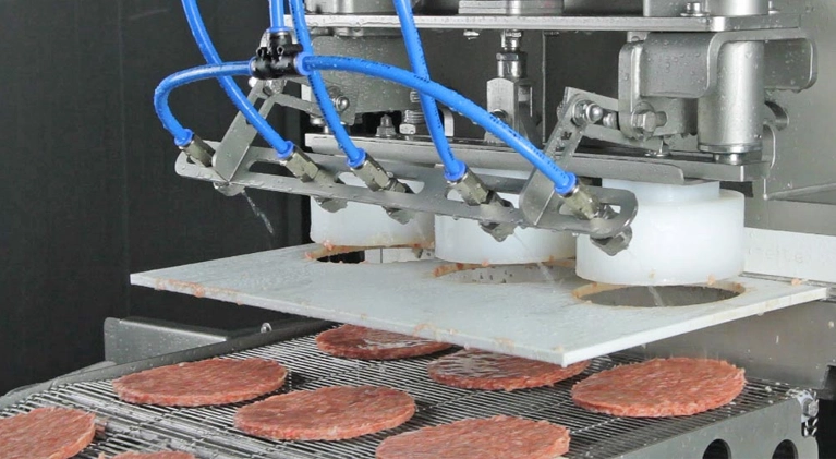 alco Forming machine AFM Molding Burgers