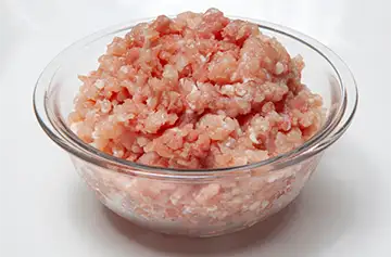 minced fish small