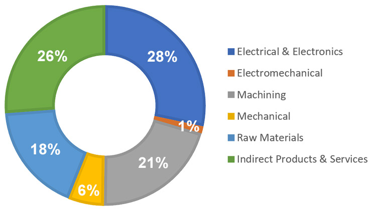 supplier diversity pie chart